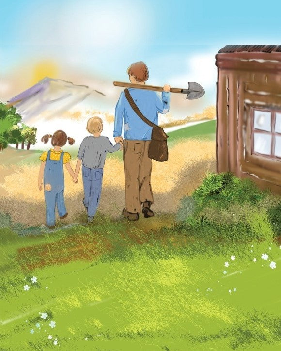 Children's Book "The Legend of the Gold Speckled Dogs"